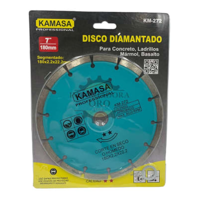 Disco Diamantado Segmentado 180mm km2721
