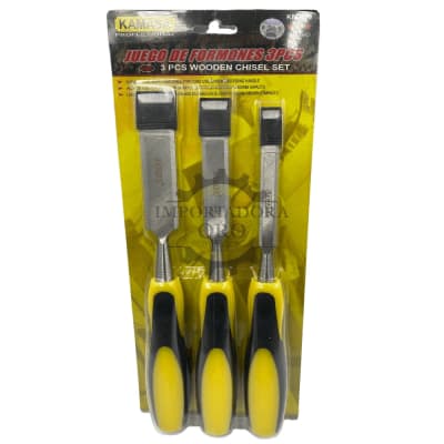 Juego de Formones 3 Piezas km4381