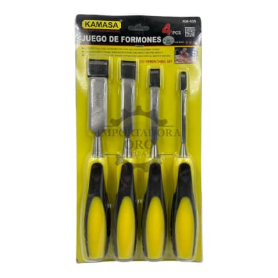 Juego de Formones 4 Piezas km4391