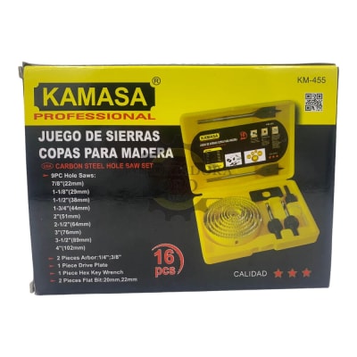 Juego de Sierra Copa 16 piezas km4551