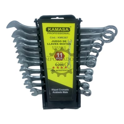 Juego de Punta Corona 11 piezas 6-19mm km63671