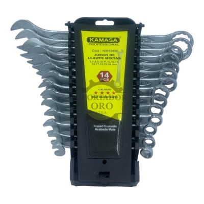 Juego de Punta Corona 14 piezas 6-24mm km63691