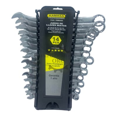 Juego de Punta Corona 14 piezas 6-24mm km64551