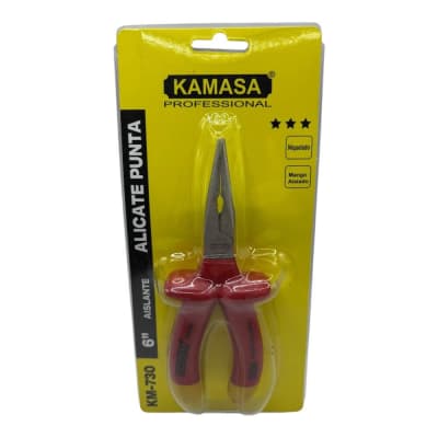 Alicate electrico Aislante Punta 6
