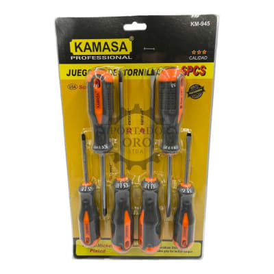 Juego de destornillador 6 piezas km9451
