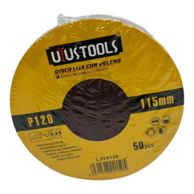 Set disco de lija con velcro 4 1/2