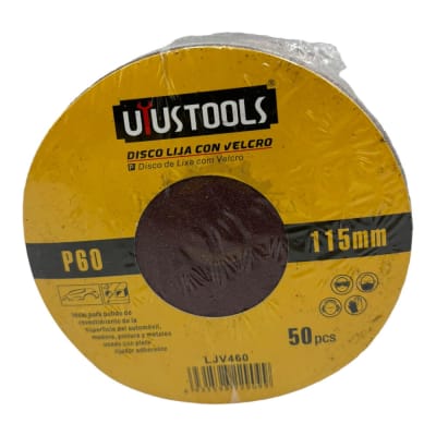Set disco de lija con velcro 4 1/2