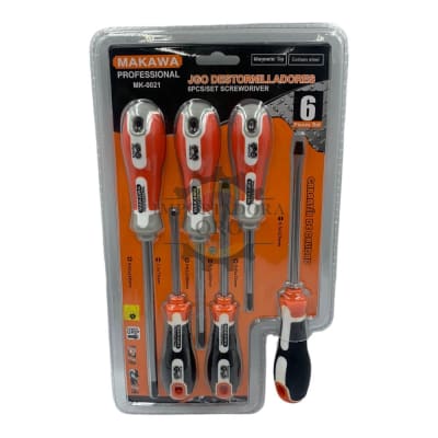 Juego de destornillador 6 piezas mk0021