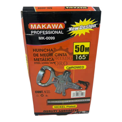 Huincha De Medir Metalica 50Mt MK00991