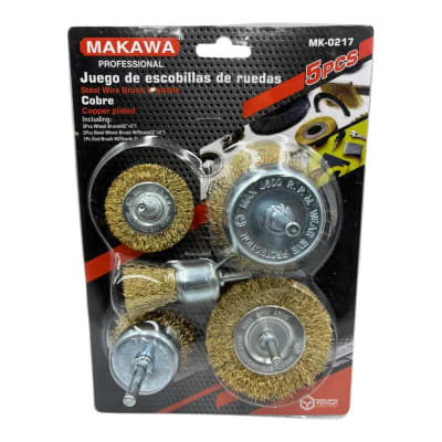 Chascon para taladro 5 piezas MK0217