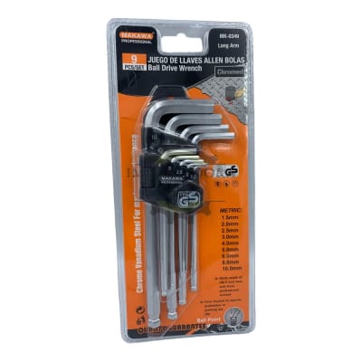 Juego de Llave allen M 9 piezas MK0349