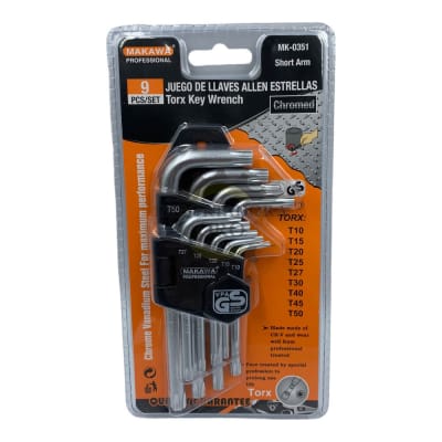 Juego de Llave Estrella s 9 piezas MK0351