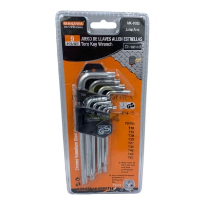 Juego de Llave Estrella M 9 piezas MK03521