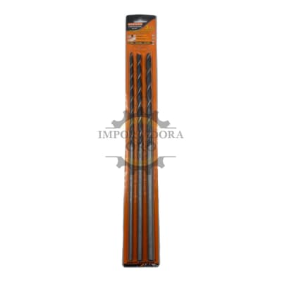 Set de brocas larga para madera 3 piezas 400mm MK03671