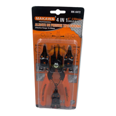 Set de Alicate Sacaseguro 4 en 1 Mk0472