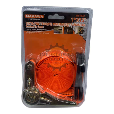 Eslinga Cinta Amarre Con Ratchet 1