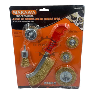 Juego de Escobillas 6 piezas Mk0673