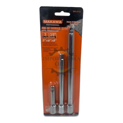 Juego de extensiones 3/8