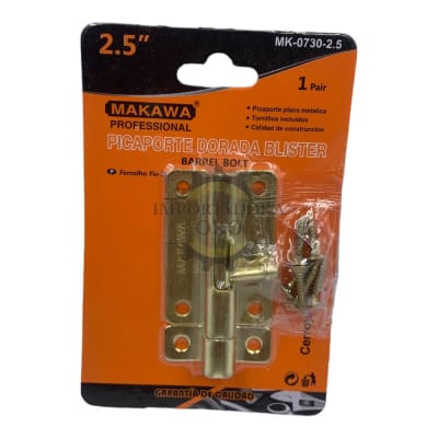 Picaporte Dorado 2.5