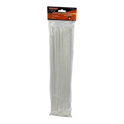 Amarra plastica blanca 7.2x400mm Mk0882b