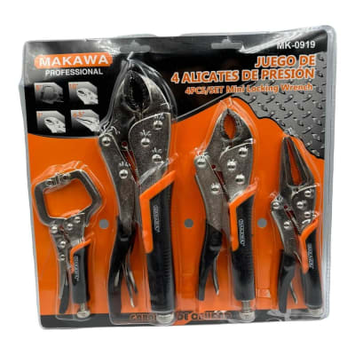 Juego de Alicates Caiman 4 piezas Mk09191