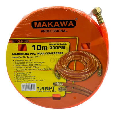 Manguera de aire 10mt para compresor Mk1036