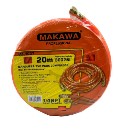 Manguera de aire 20mt para compresor Mk10371