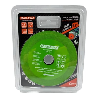 Disco de Sierra Diamantado 115mm Mk11271