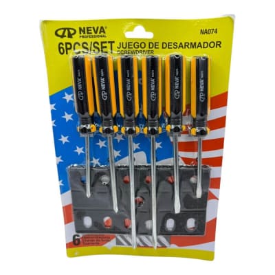 Juego de destornillador 6 piezas NA0741
