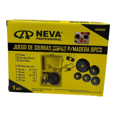 Juego de Sierra copa 8 piezas Na092
