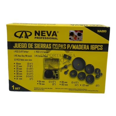 Juego de Sierra copa 16 piezas Na0931