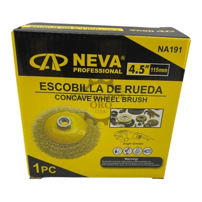 Escobilla Rueda dorado 4.5