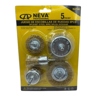 Set Escobilla Rueda 5pcs NA196