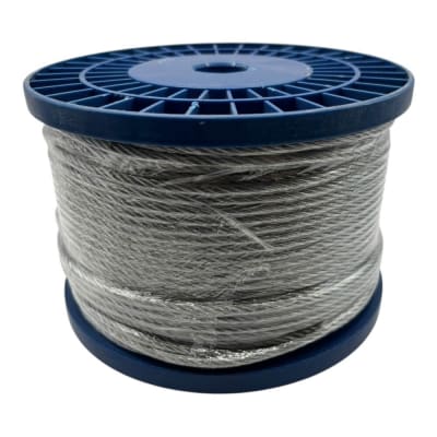 Piola cable de acero 4mm 100 metros PCA0401