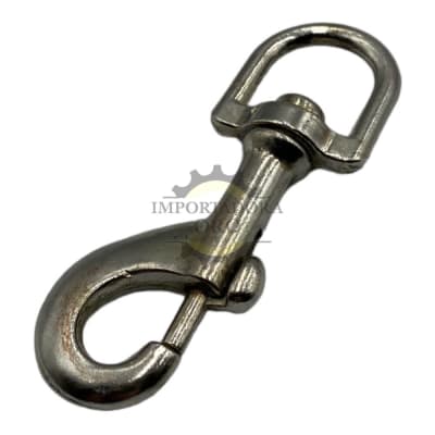 Mosqueton con destorcedor 9cm PHK0031