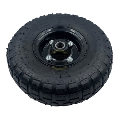 Rueda 350-4 Negro