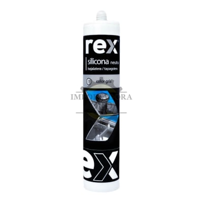 Silicona Neutra Gris Techo/Canaleta 300ml