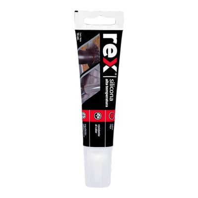 Silicona Alta Temperatura Roja Pomo 70ml 30375