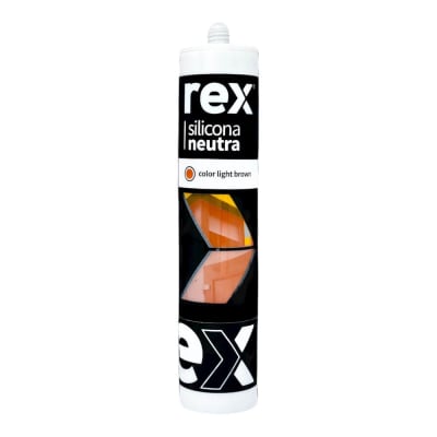 Silicona Neutra Light Brown 300ml REX30423