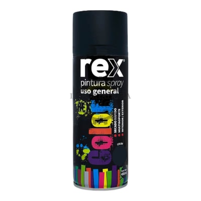 Pintura Spray general Negro Mate 400ml