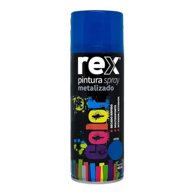 Pintura Spray Metálico Azul 400ml 600201