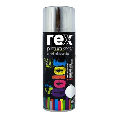 Pintura Spray Metalizado Cromo 400ml