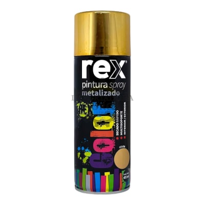 Pintura Spray Metalizado Oro 400ml