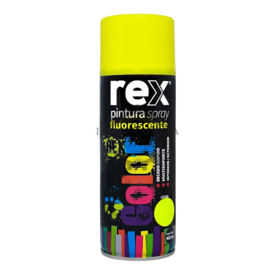 Pintura Spray Fluorescente amarillo 400ml