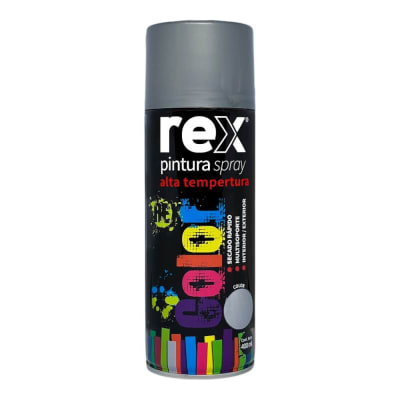 Spray alta temperatura Aluminio 400ml REX60034