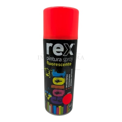 Pintura Spray Fluorescente Rojo 400ml 600521
