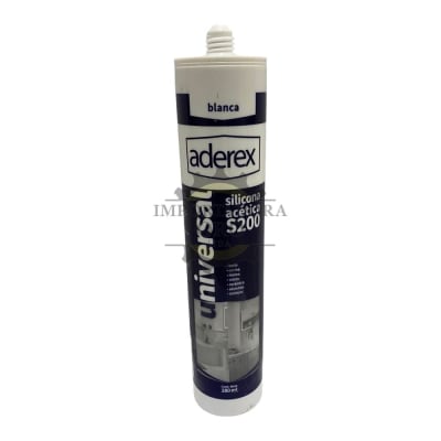 Silicona Acetica Blanca 280ml