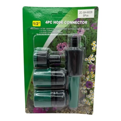 Set de acoples para riego 4 piezas SH60281