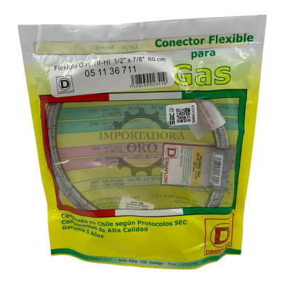 Flexible de gas 1/2