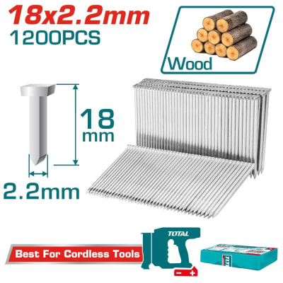 Clavos Para Clavadora Inalambrica 18x2.2mm TAC120181